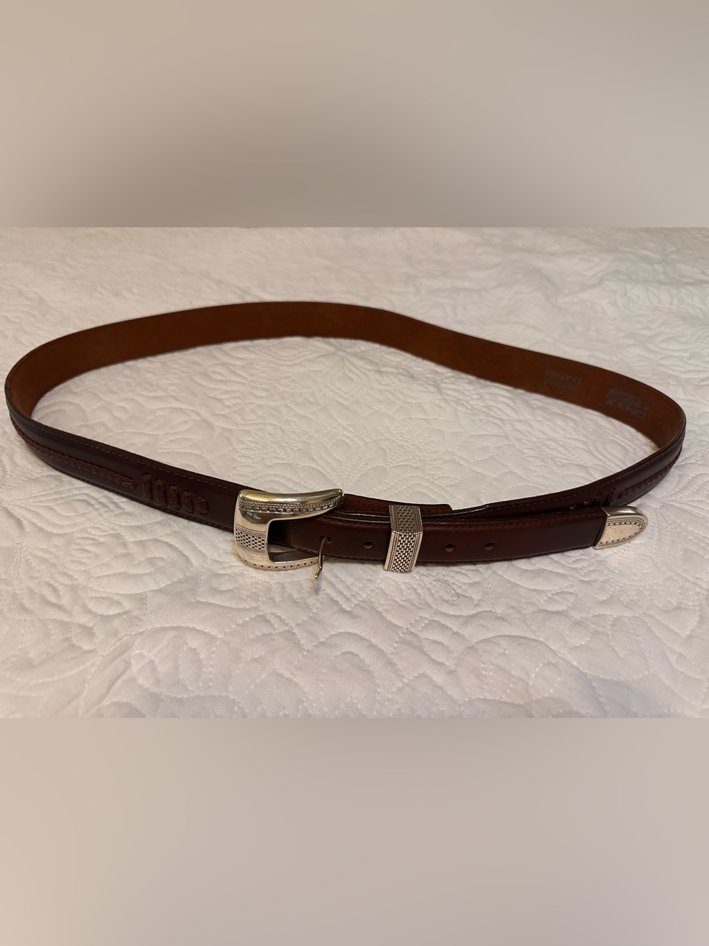 Onyx by Brighton Brown Genuine Leather Belt | Size 40 | #74807